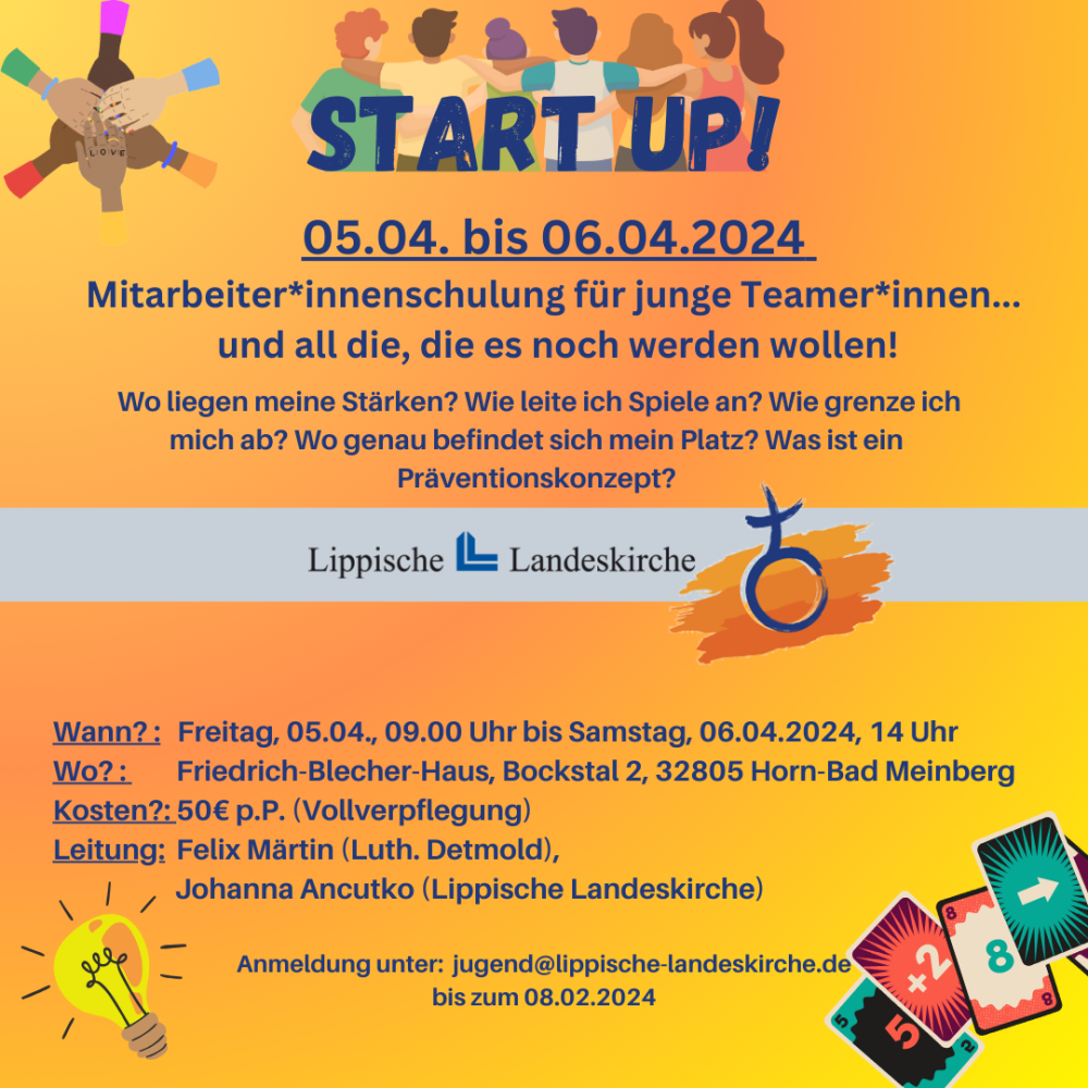 Start Up für junge Ehrenamtliche